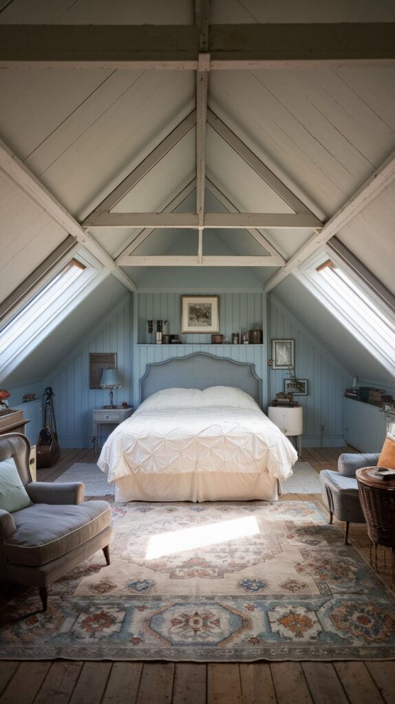 cozy attic bedroom ideas