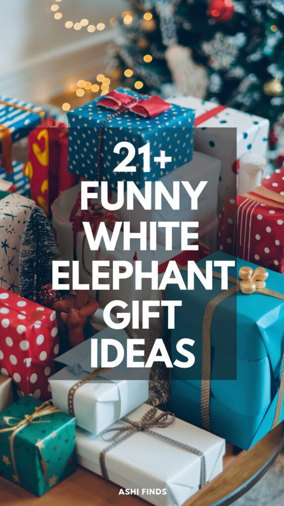 Cheeky christmas gift ideas, white elephant gifts