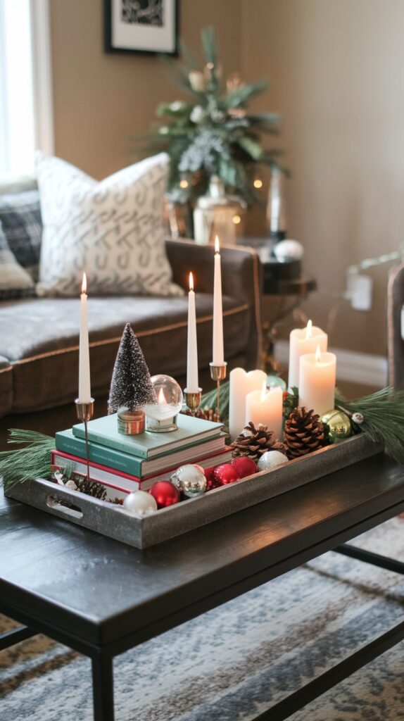 Christmas Coffee Table Decor