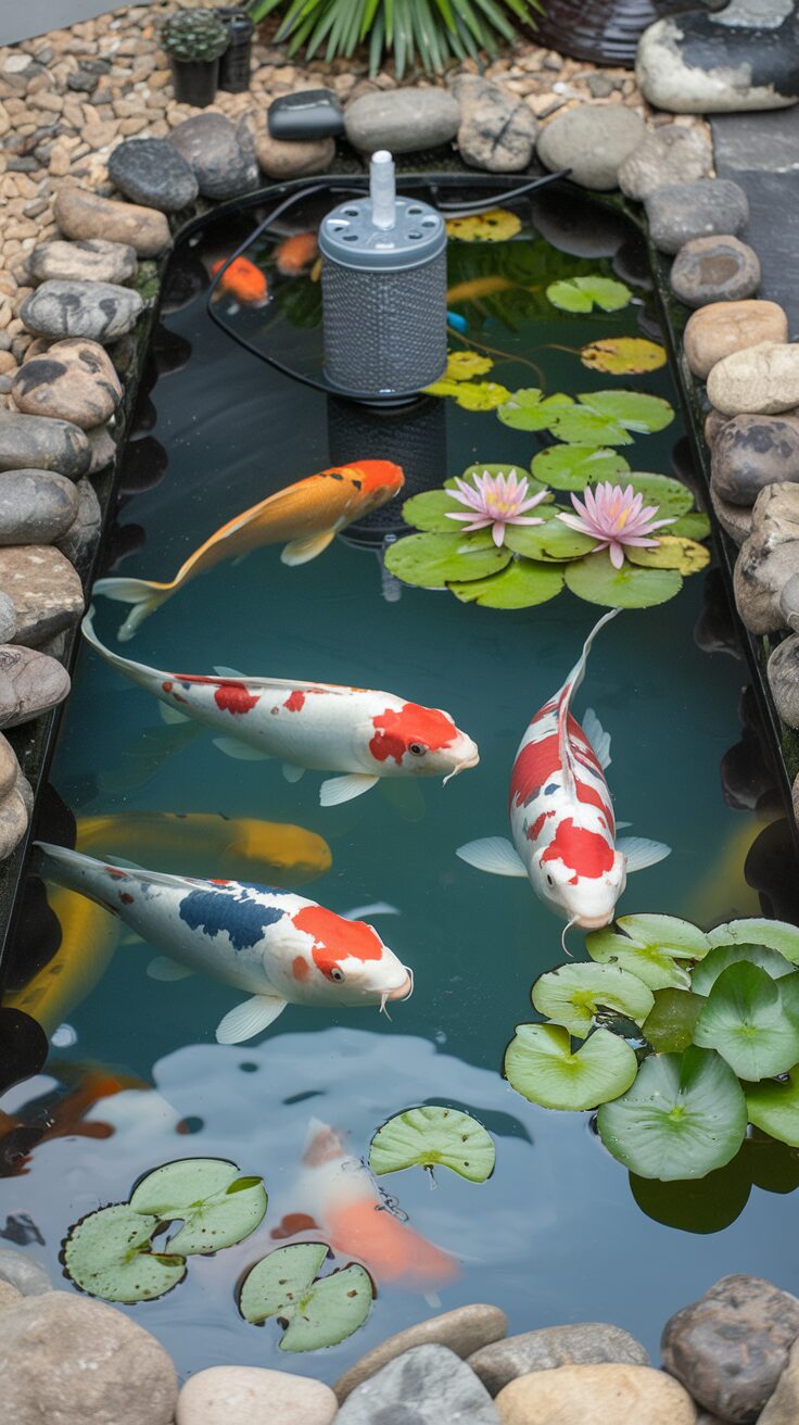 25+ Stunning Indoor Koi Fish Pond Ideas for a Modern and Tranquil Home