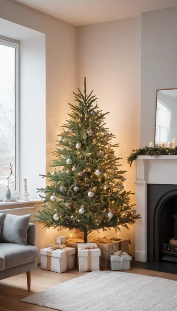 Minimalist Christmas Decor for Small Apartments