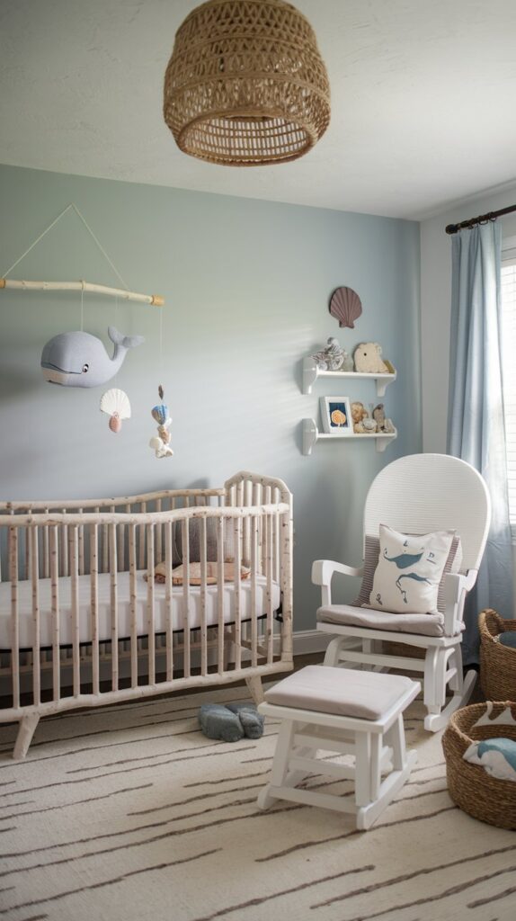 Ocean-Inspired Nursery Furniture