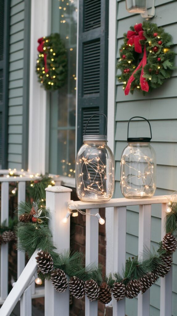 Outdoor Christmas Decor for Small Apartment Spaces