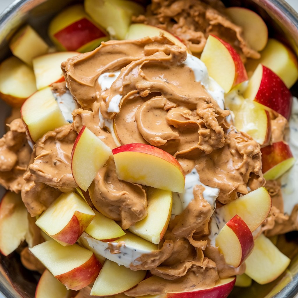 Peanut Butter and Apple Delight homemade dog food recipes