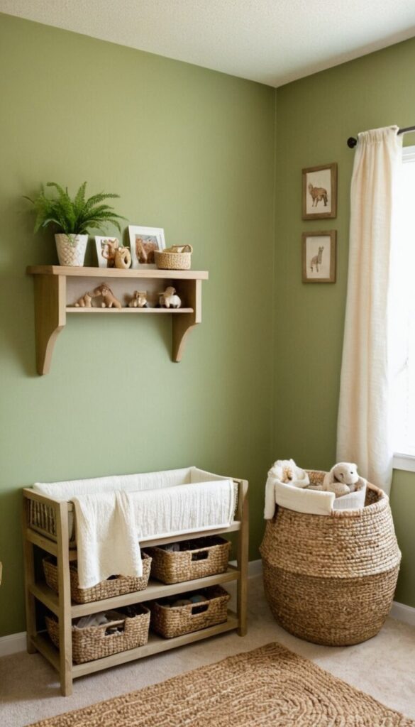 Natural Textures ideas for safari baby nursery