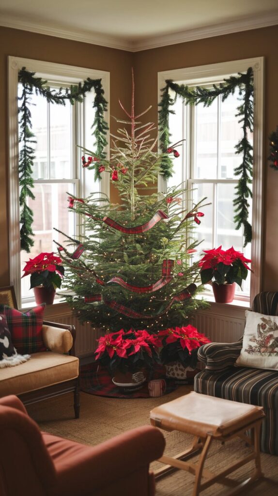 Traditional Christmas Decor in Small Spaces