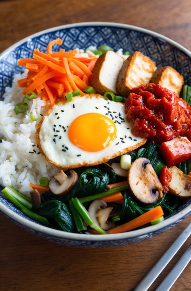 Bibimbap (Mixed Rice Bowl)