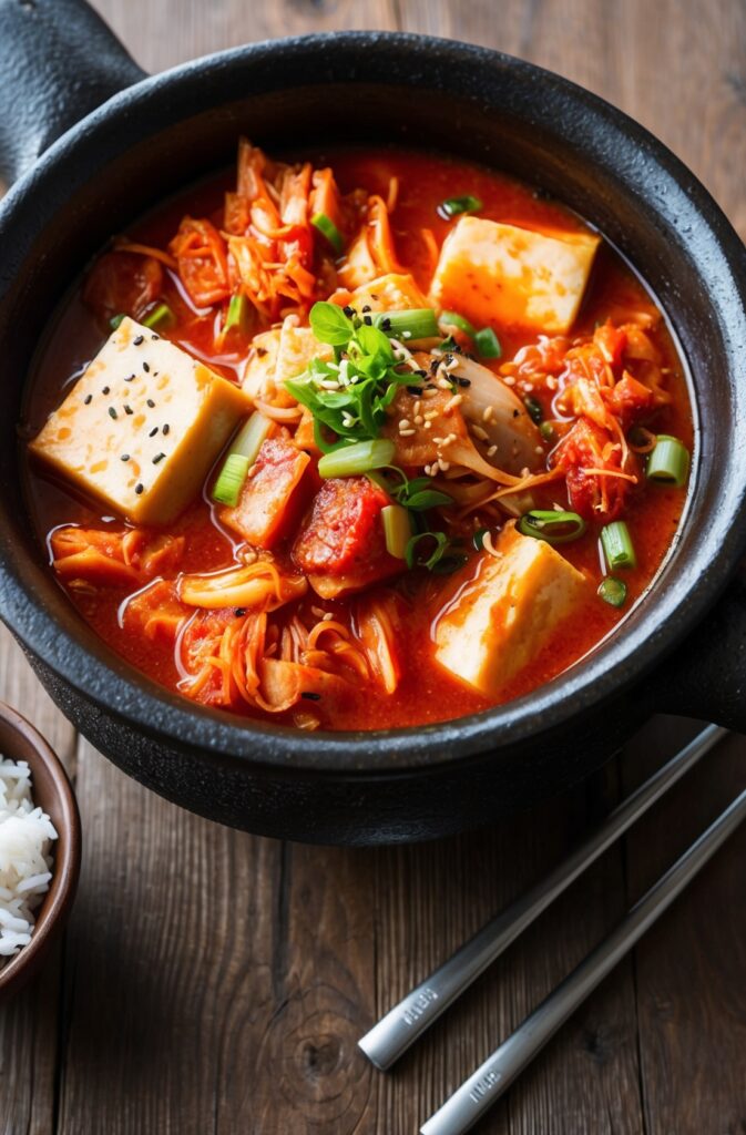 Kimchi Jjigae (Kimchi Stew)