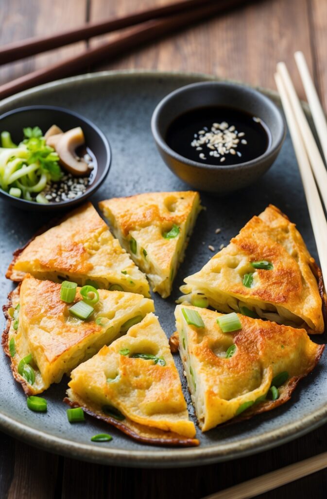 Pajeon (Savory Green Onion Pancake)