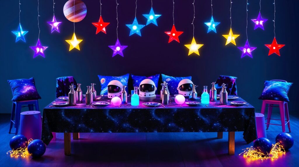 Anything But a Cup Party - space themed party