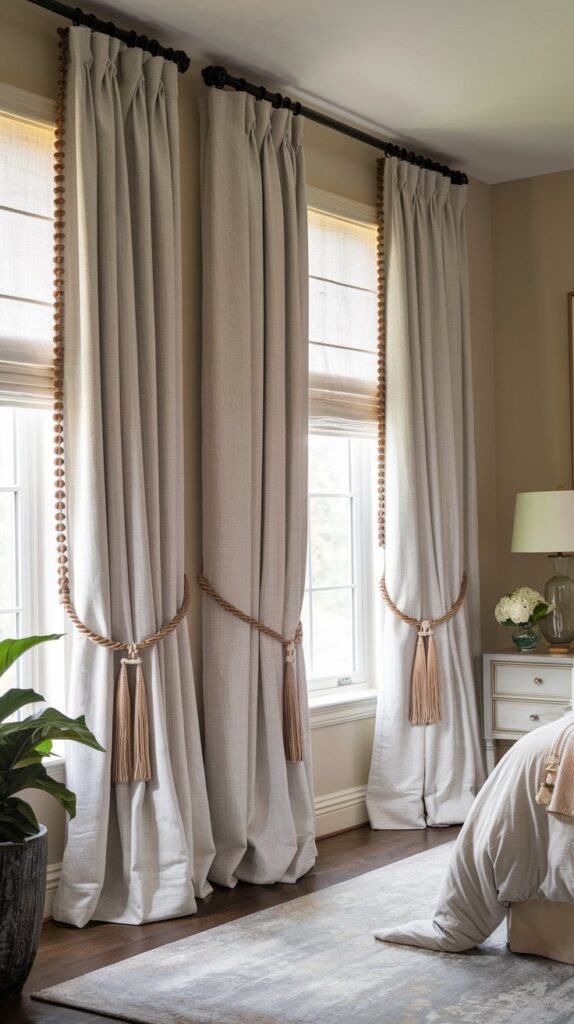 curtains for master bedroom