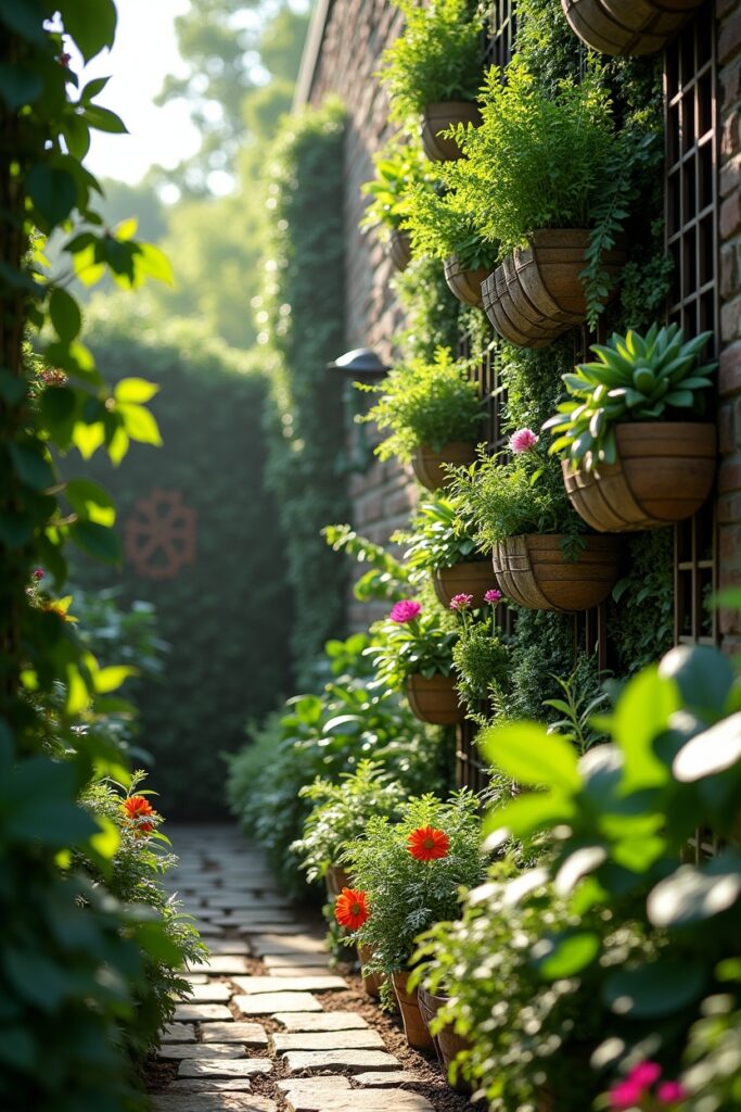 Lush Greenery and Shade-Loving Plants