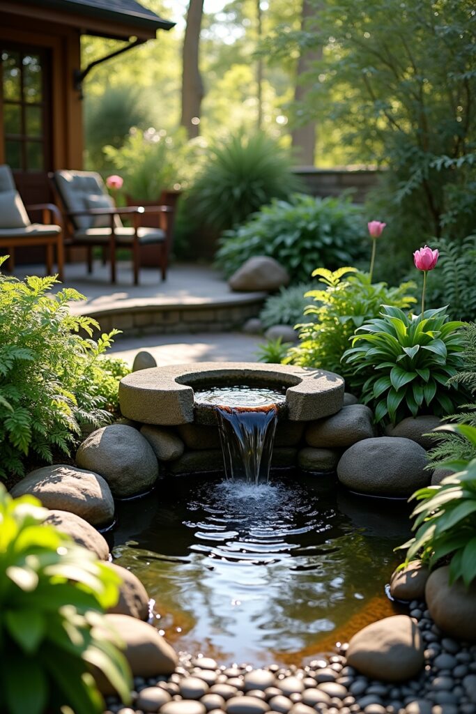 Water Feature for Soothing Sounds