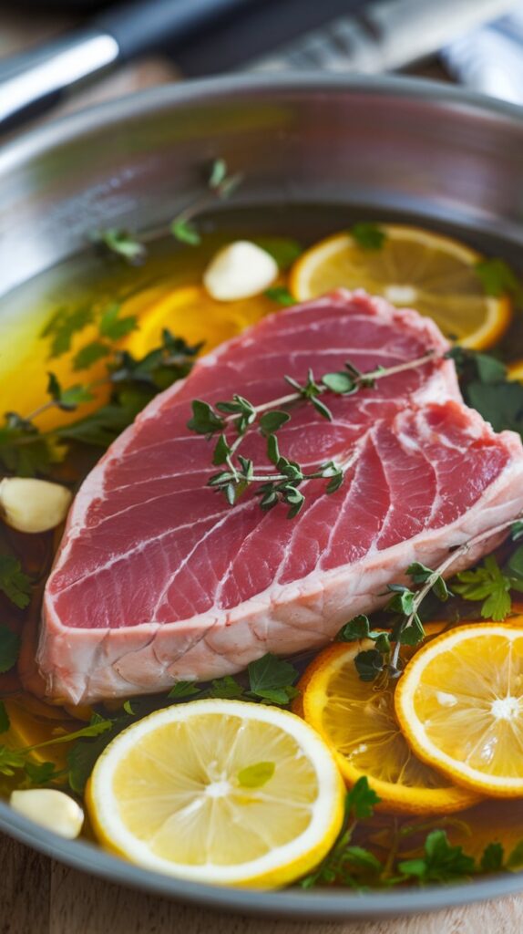 Citrus-Based Marinades for Tuna