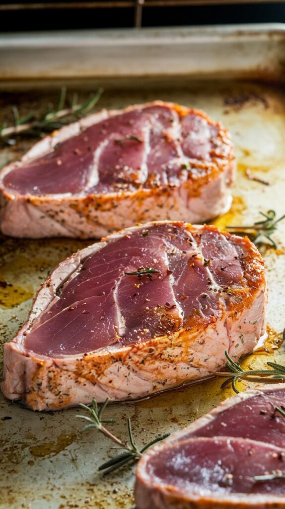 Oven-Roasted Tuna Steaks