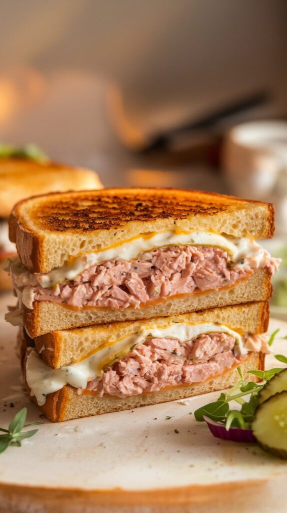 Ultimate Tuna Melt Sandwich