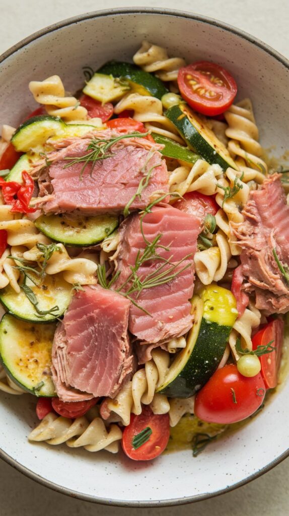 Tuna Pasta Primavera