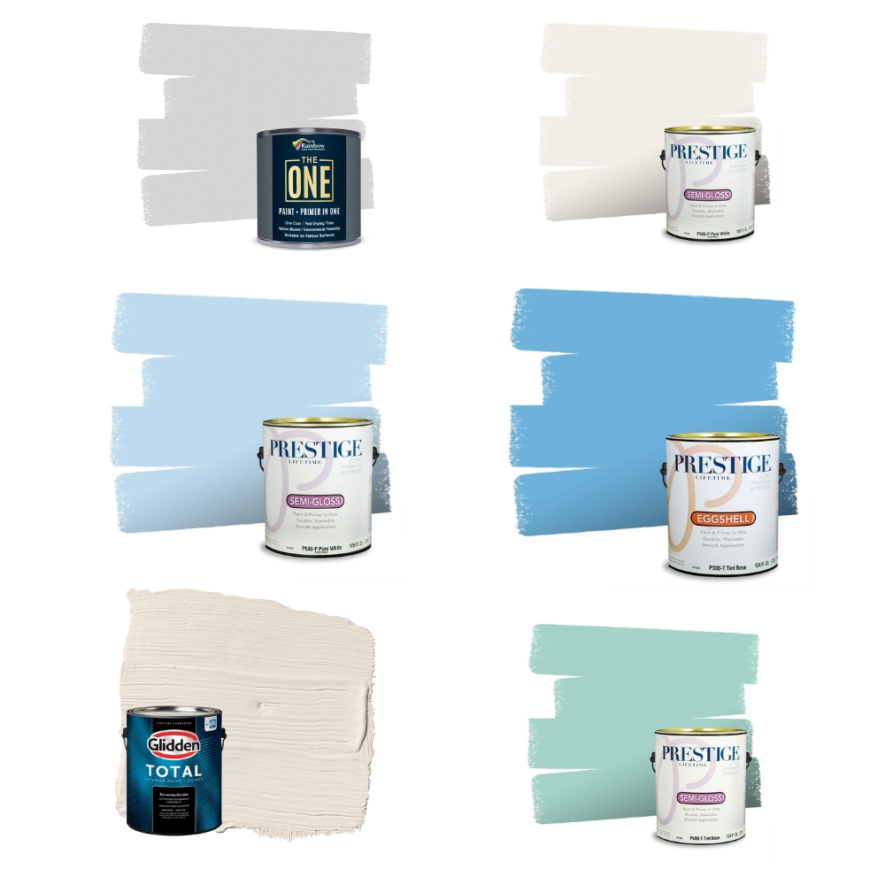 Paints for Neutral Ocean Nursery