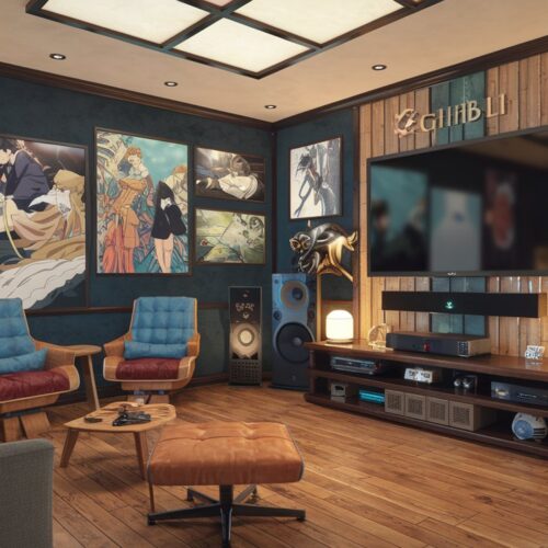 10 Inspiring Japanese-Themed Gaming Room Ideas for Anime and Ghibli Fans